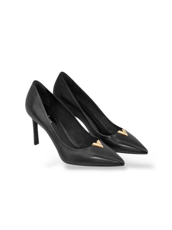 Escarpins Louis Vuitton Heartbreaker En Cuir Noir 