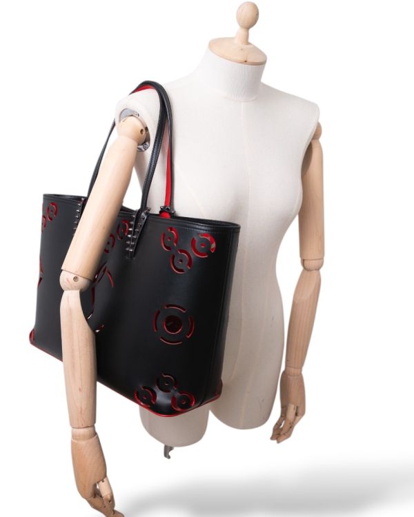 Sac Cabas Christian Louboutin Cabata Cut-Out Cuir 
