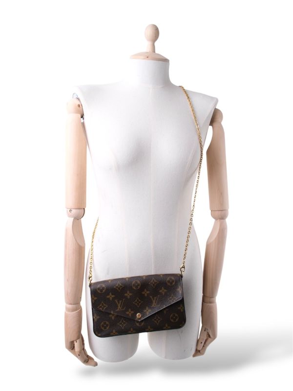 Sac Pochette Félicie Toile Monogram Louis Vuitton