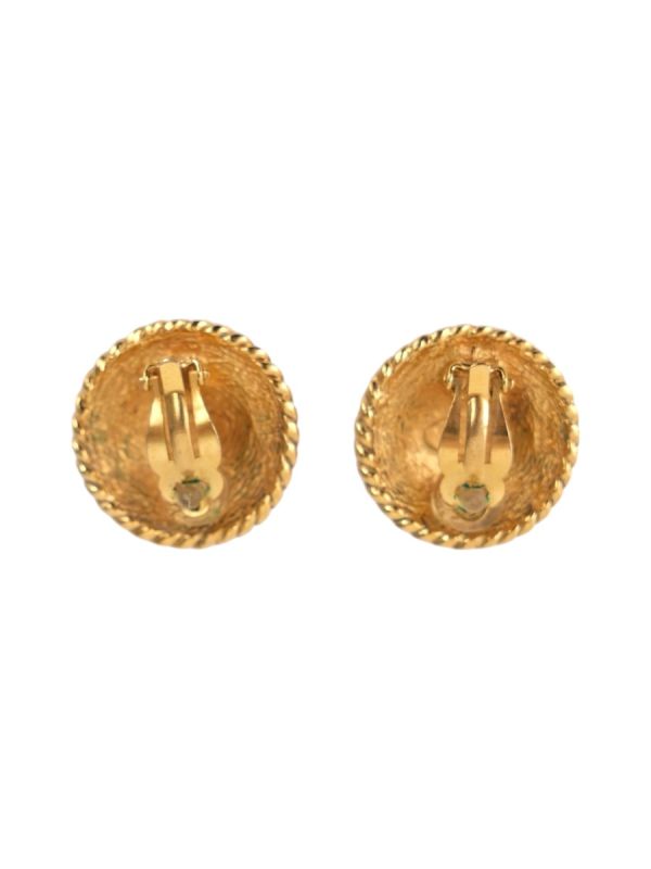 Boucles D'oreilles Chanel à Clips 