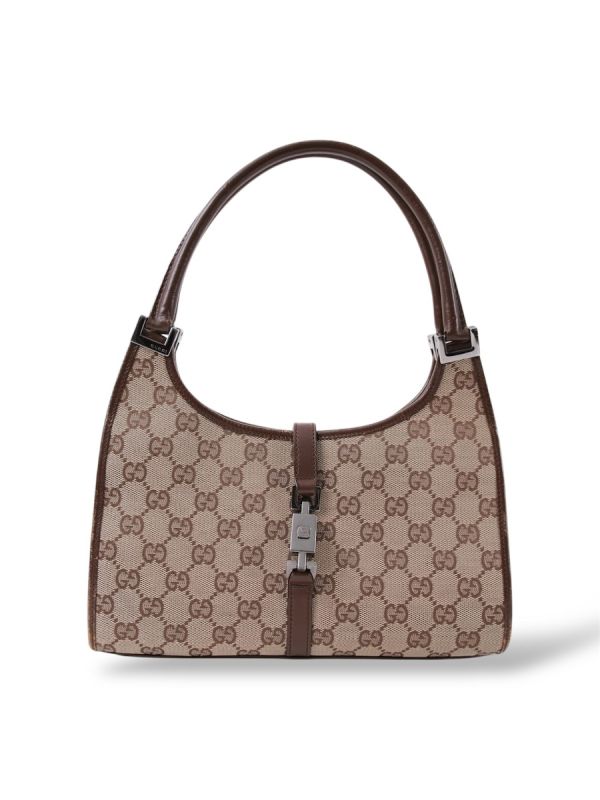 Gucci Jackie Bardot Vintage en Toile GG 