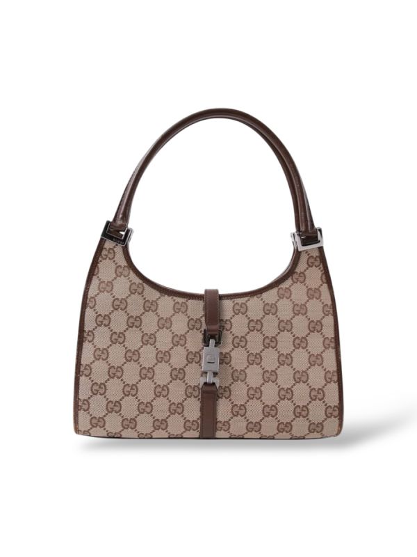 Gucci Jackie Bardot Vintage en Toile GG 