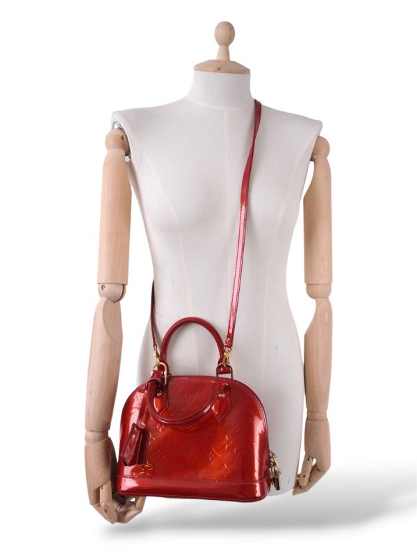 Sac Louis Vuitton BB Alma En Cuir Vernis 