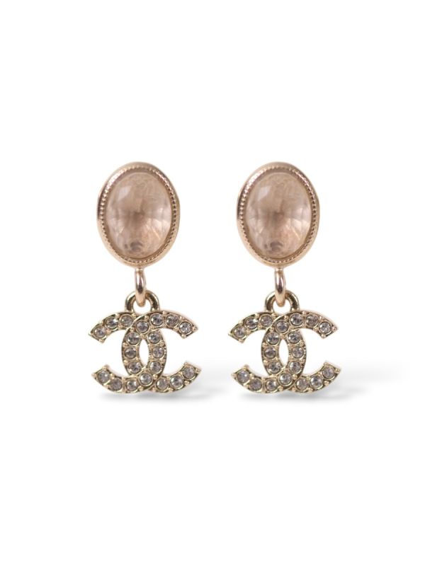 Boucles D'oreilles Chanel Pendantes 