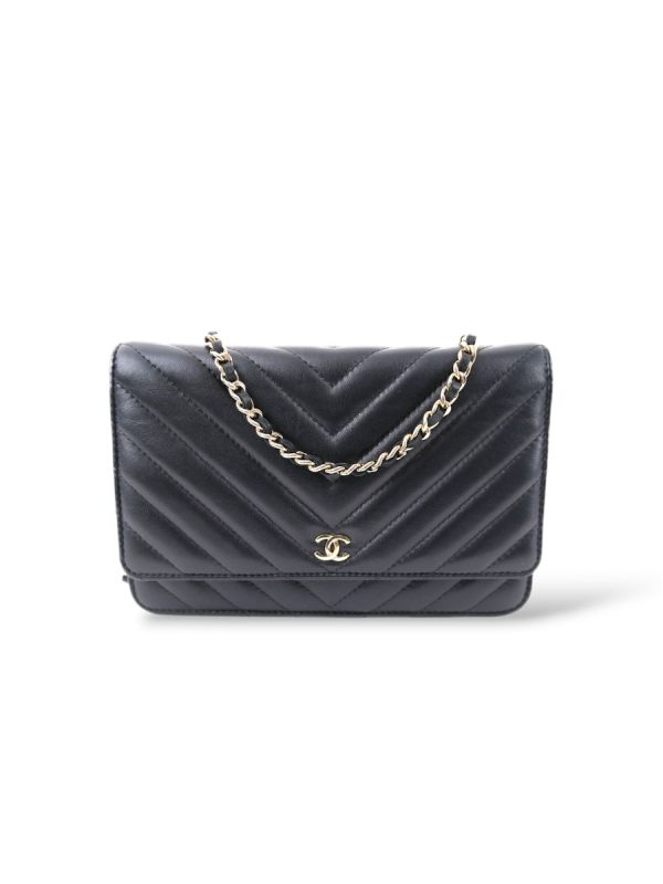 Chanel Wallet On Chain Cuir Noir 