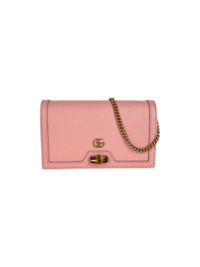 Mini Sac Gucci Diana Rose Détail Bambou