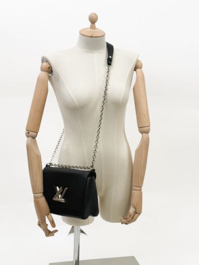 Louis Vuitton Twist Bag in Black Epi Leather
