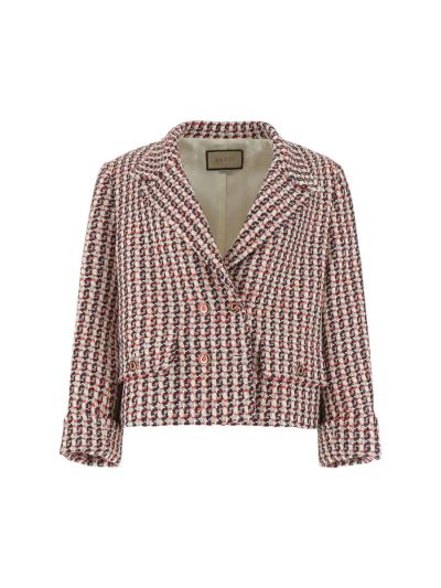 Veste en tweed Gucci Multicouleurs