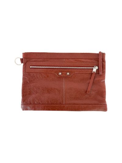 Grande Pochette Balenciaga Cuir Bordeaux