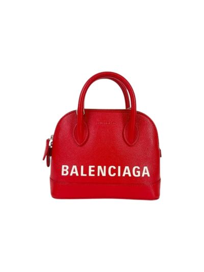 Sac Bandoulière Balenciaga Ville top Handle Rouge XS