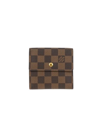 Portefeuille Elise Louis Vuitton Toile Damier