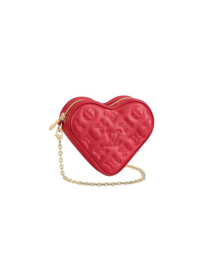 Sac Coeur "Fall in Love" Louis Vuitton Veau Rouge