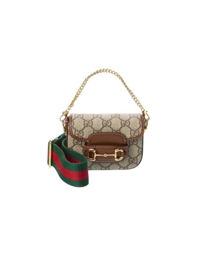 Sac Horsebit 1955 Mini Gucci Toile GG