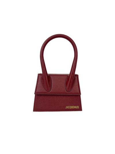 Sac Le Chiquito Moyen Jacquemus Bordeaux 