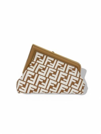 Sac Bandoulière Fendi First Petit En Toile