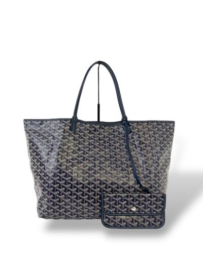 Sac Cabas Goyard Saint Louis GM Bleu Marine