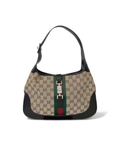 Sac Jackie Vintage Toile Suprême GG et Cuir