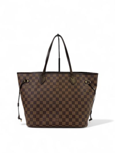 Louis Vuitton Neverfull MM Bag in Damier Ebony Canvas