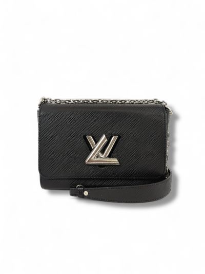 Sac Twist Louis Vuitton Cuir Épi Noir