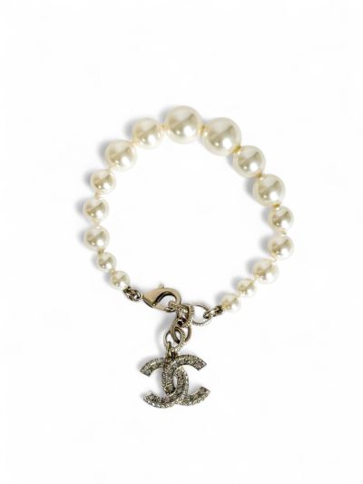 Bracelet Chanel CC Perles Et Strass