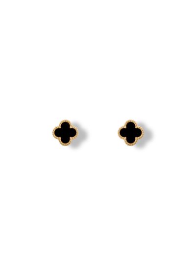 Puces D'Oreilles Van Cleef & Arpels Sweet Alhambra Onyx