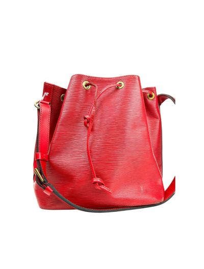 Louis Vuitton Red Leather Handbag
