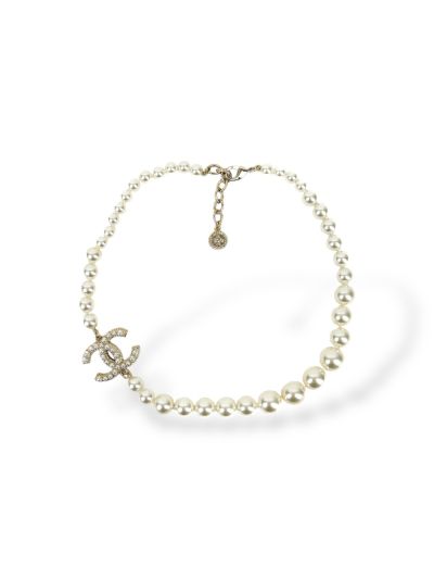 Chanel Pearl Choker Necklace 