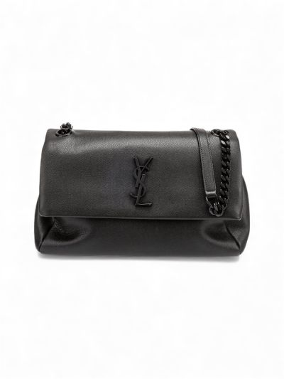 Sac Saint Laurent West Hollywood En Cuir Grainé Noir 