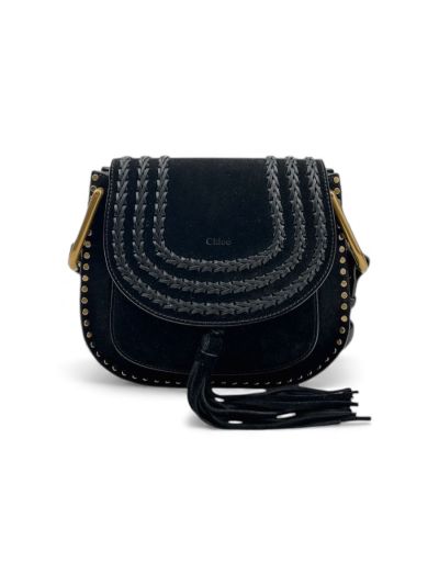 Sac à Bandoulière Hudson Chloé En Suède Noir 