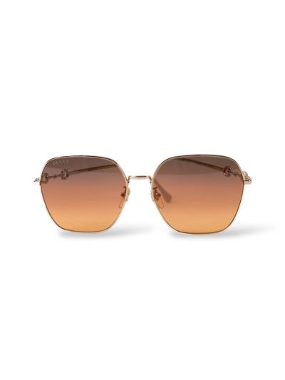 Lunettes De Soleil Gucci Marron 