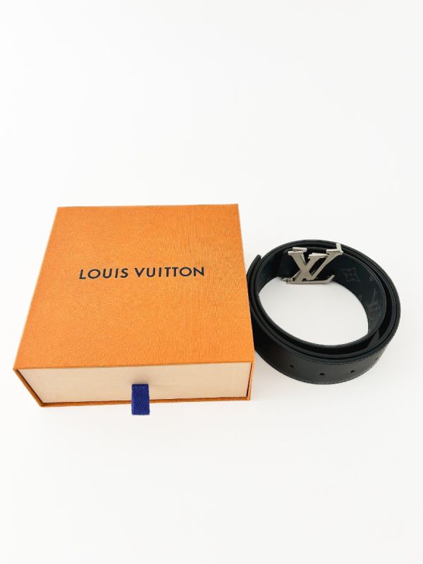 Ceinture Louis Vuitton Réversible Noir Double LV