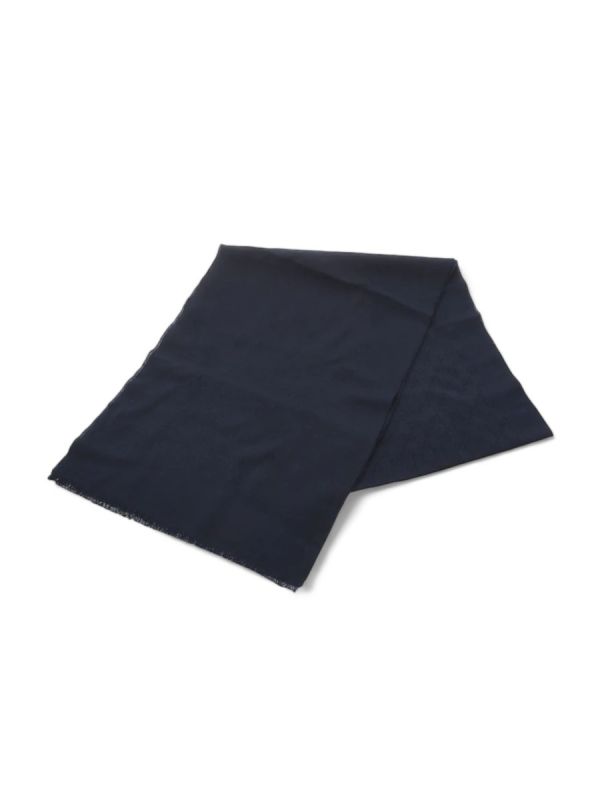 Gucci Châle en cachemire GG Bleu Nuit
