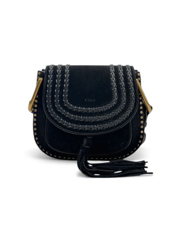 Sac à Bandoulière Hudson Chloé En Suède Noir