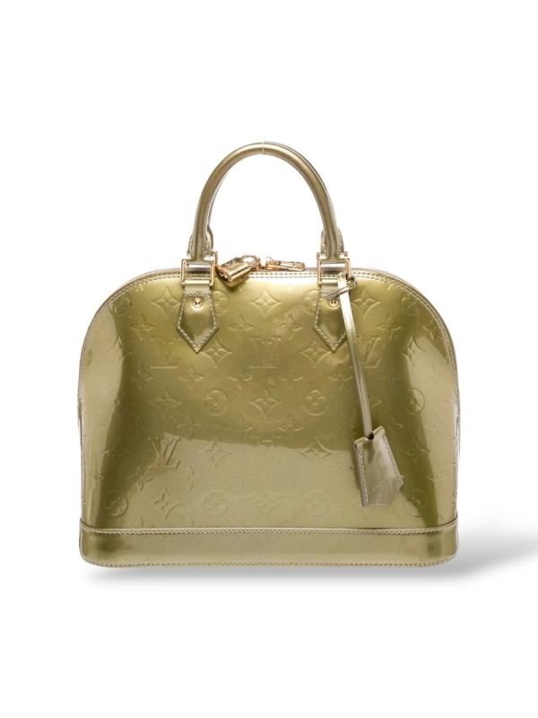 Louis Vuitton Alma PM En Cuir Olive Vert 
