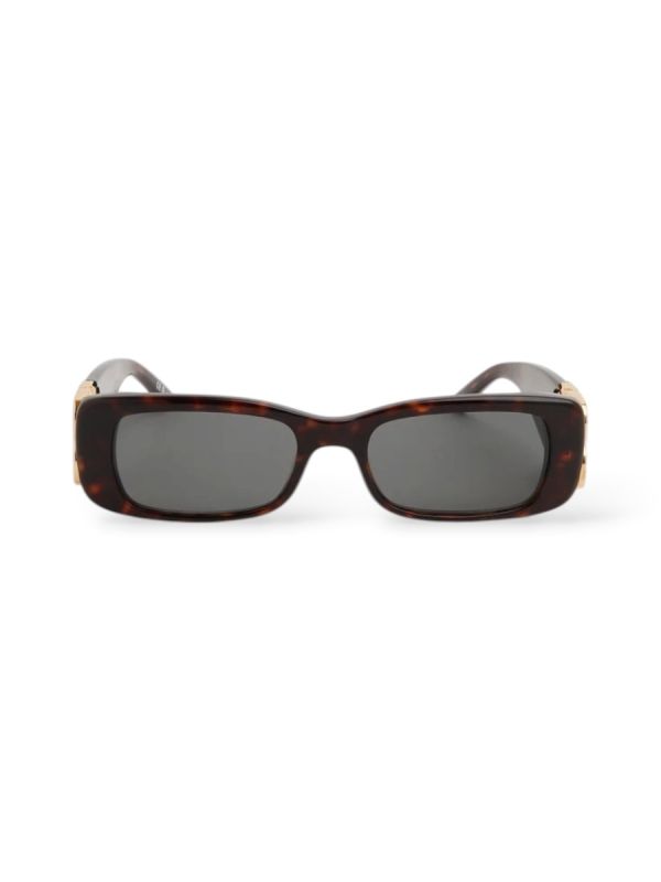 Lunettes De Soleil Balenciaga Dynasty Rectangles 