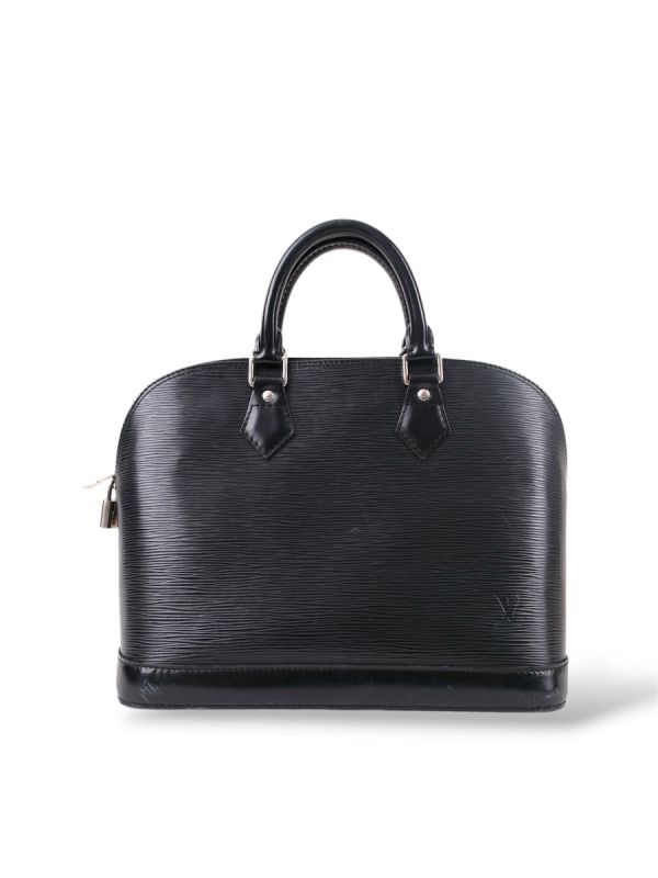 Louis Vuitton Alma en Cuir Épi Noir