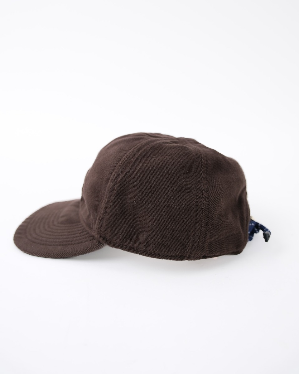 Casquette Miu Miu Baseball En Denim Marron | Myzah