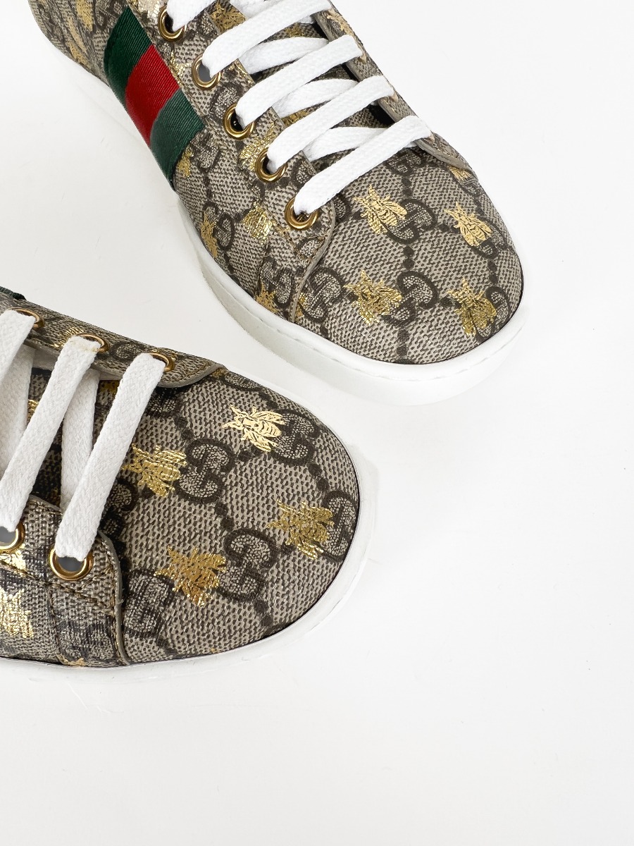 Gucci Sneakers Ace GG Supreme With Bees 36 | Myzah