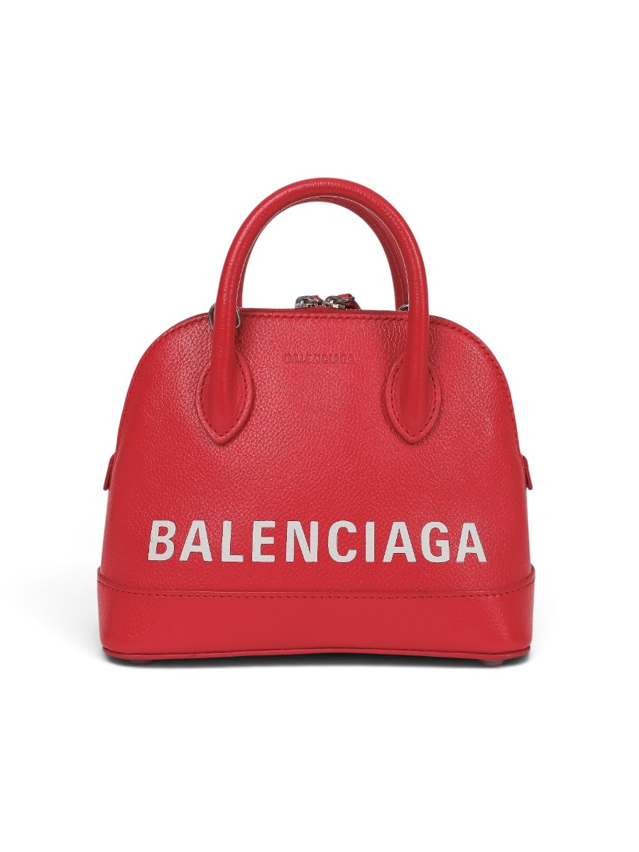 Balenciaga Ville Top Handle Bag Red XS | Myzah
